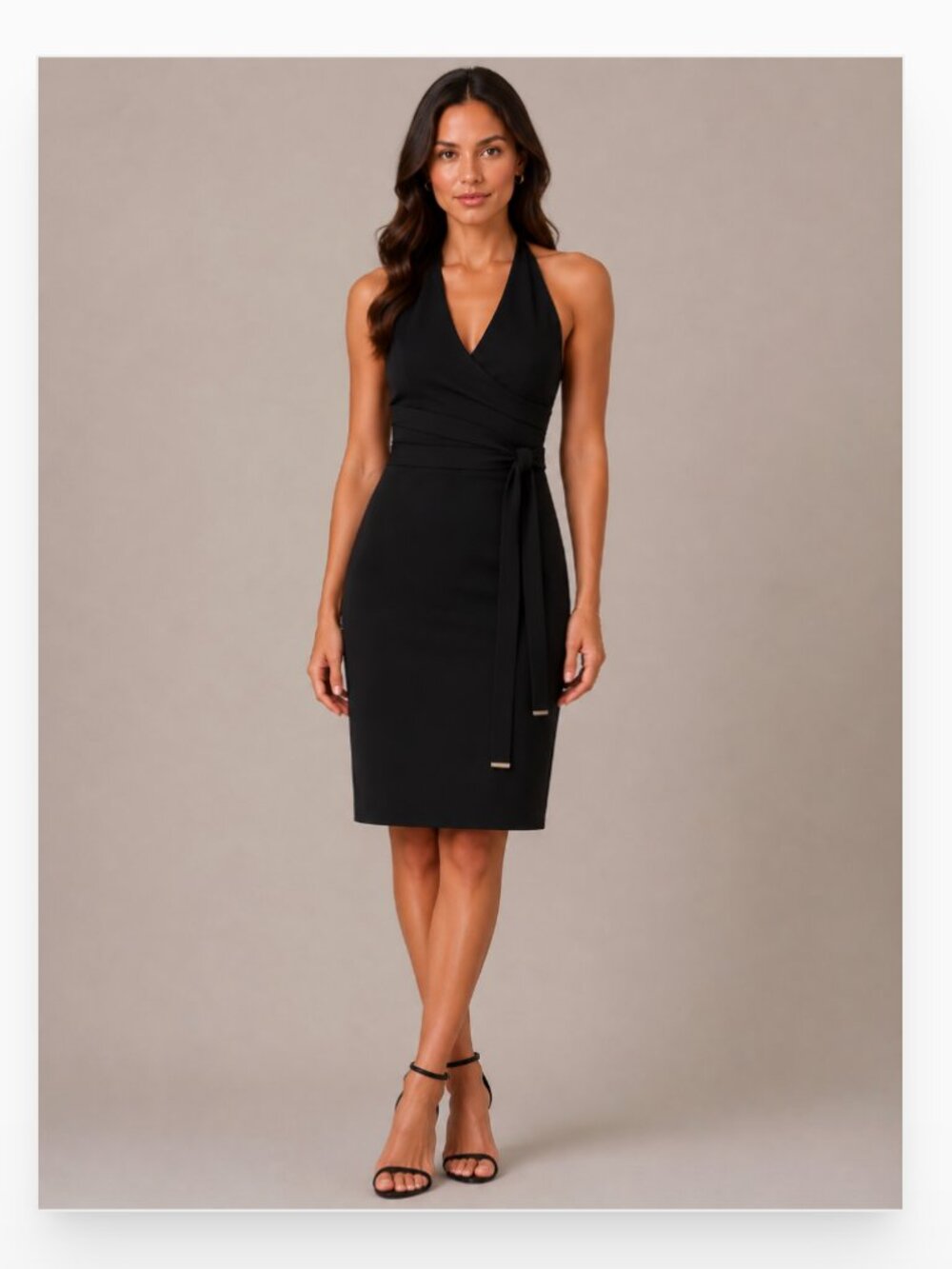 David Koma Wraparound Exposed Zipper Dress Size 8 EUC